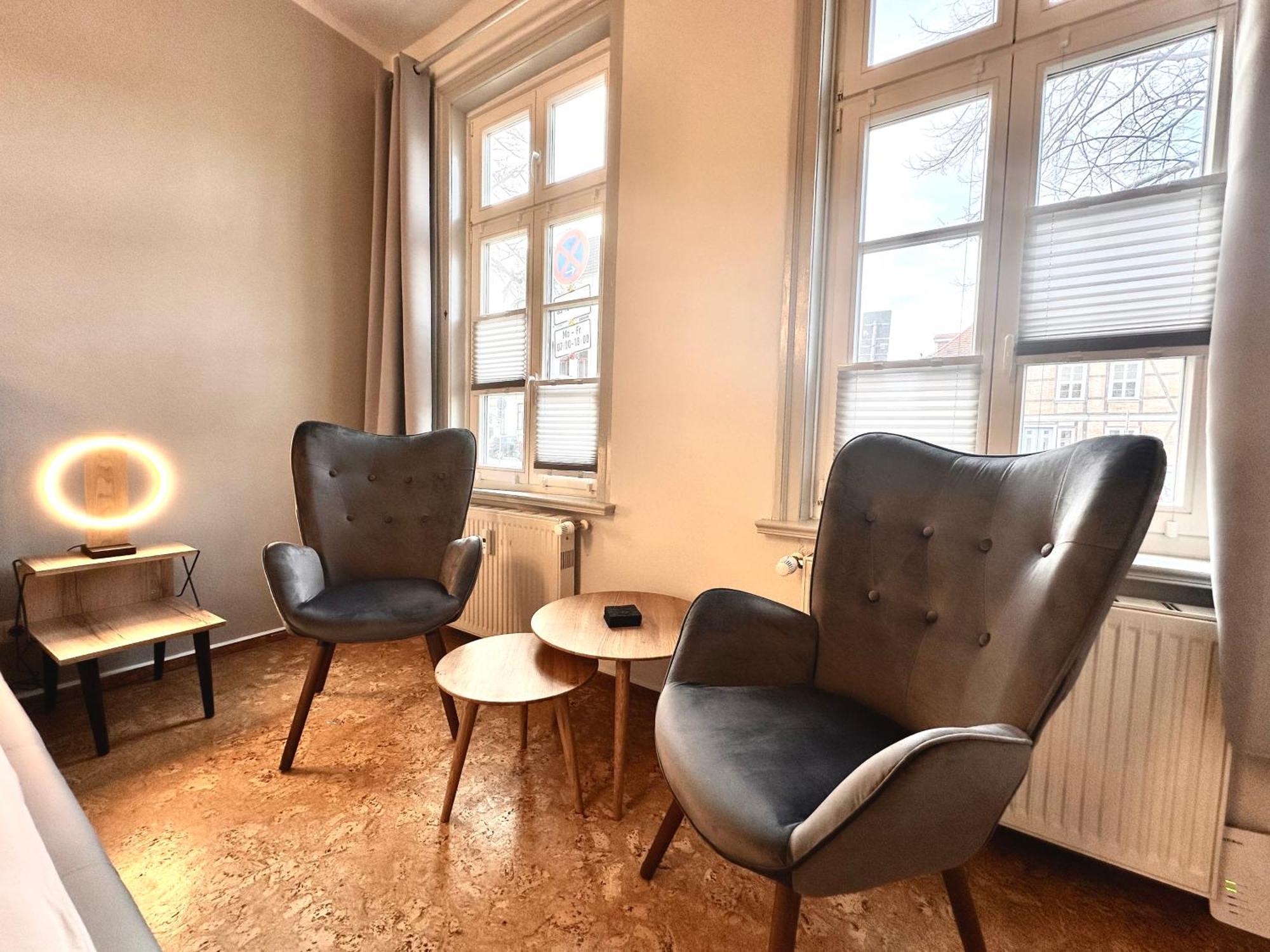 Ferienwohnung An Der Schelfkirche Schwerin  Exteriör bild